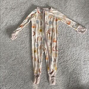 Little Sleepies Sun and Rainbow Footie